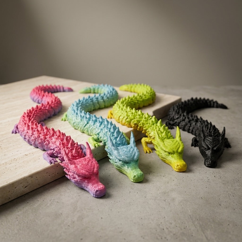 Prismatic Desk Dragon