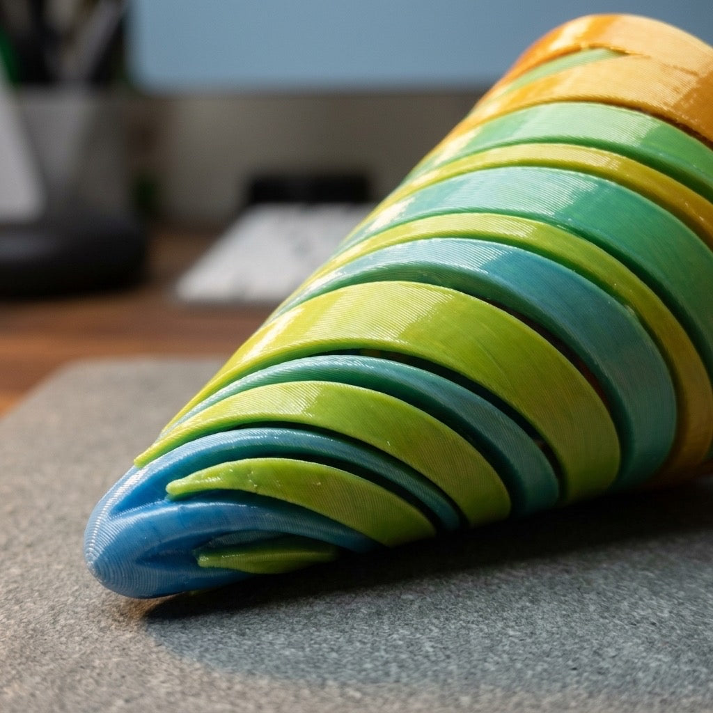 3D Printed Spiral Cone