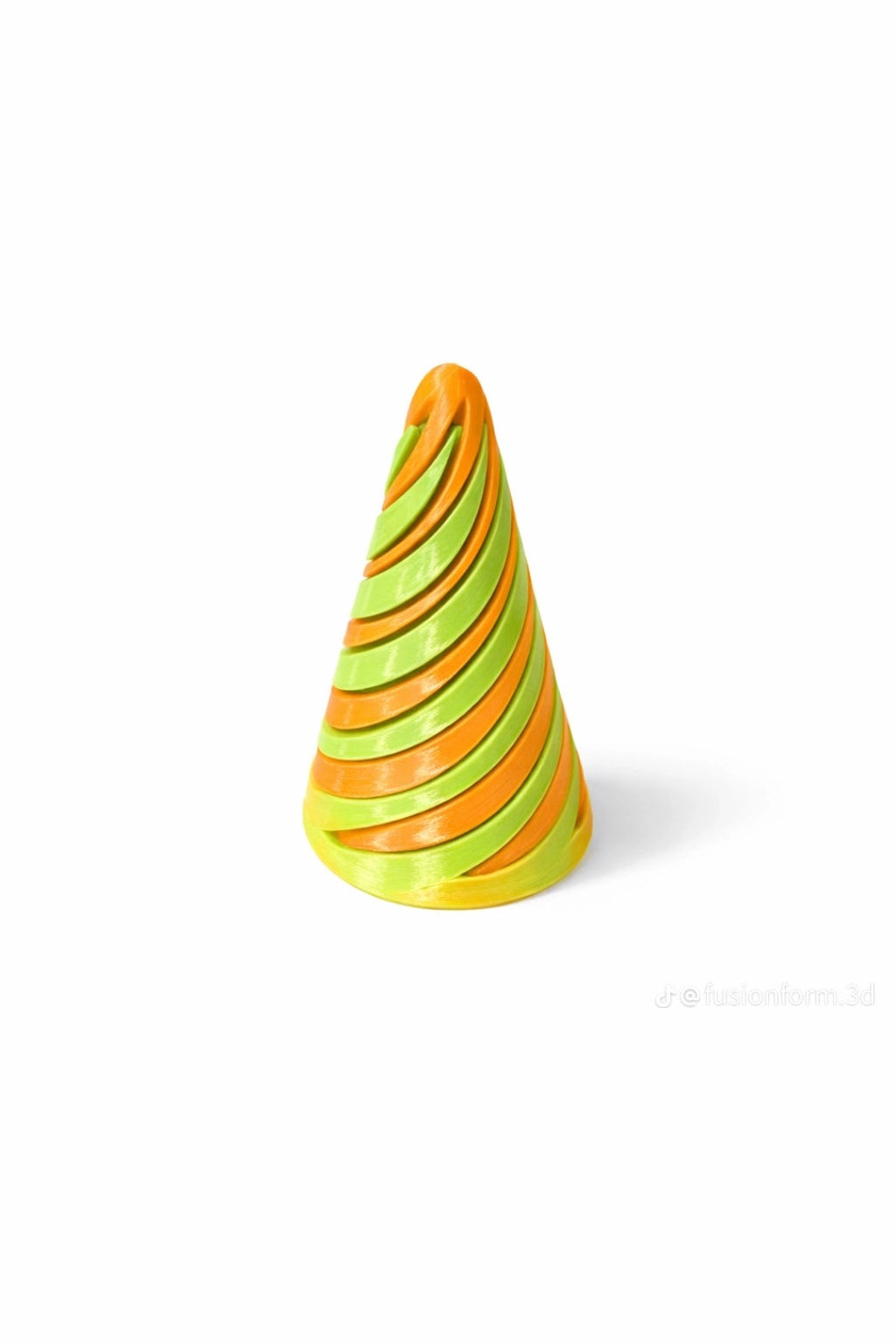 3D Printed Spiral Cone