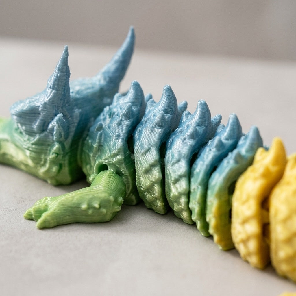 Prismatic Desk Dragon