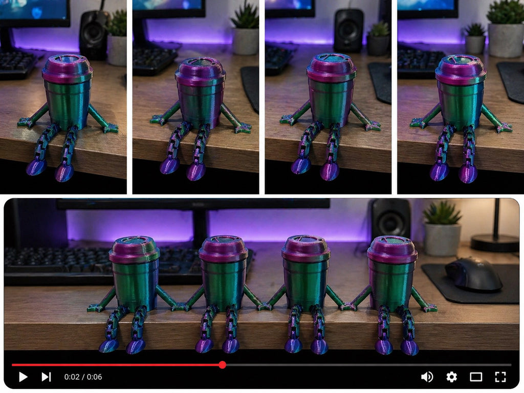 DriftPod 3D Desk Buddy Holder/Coffee Cup