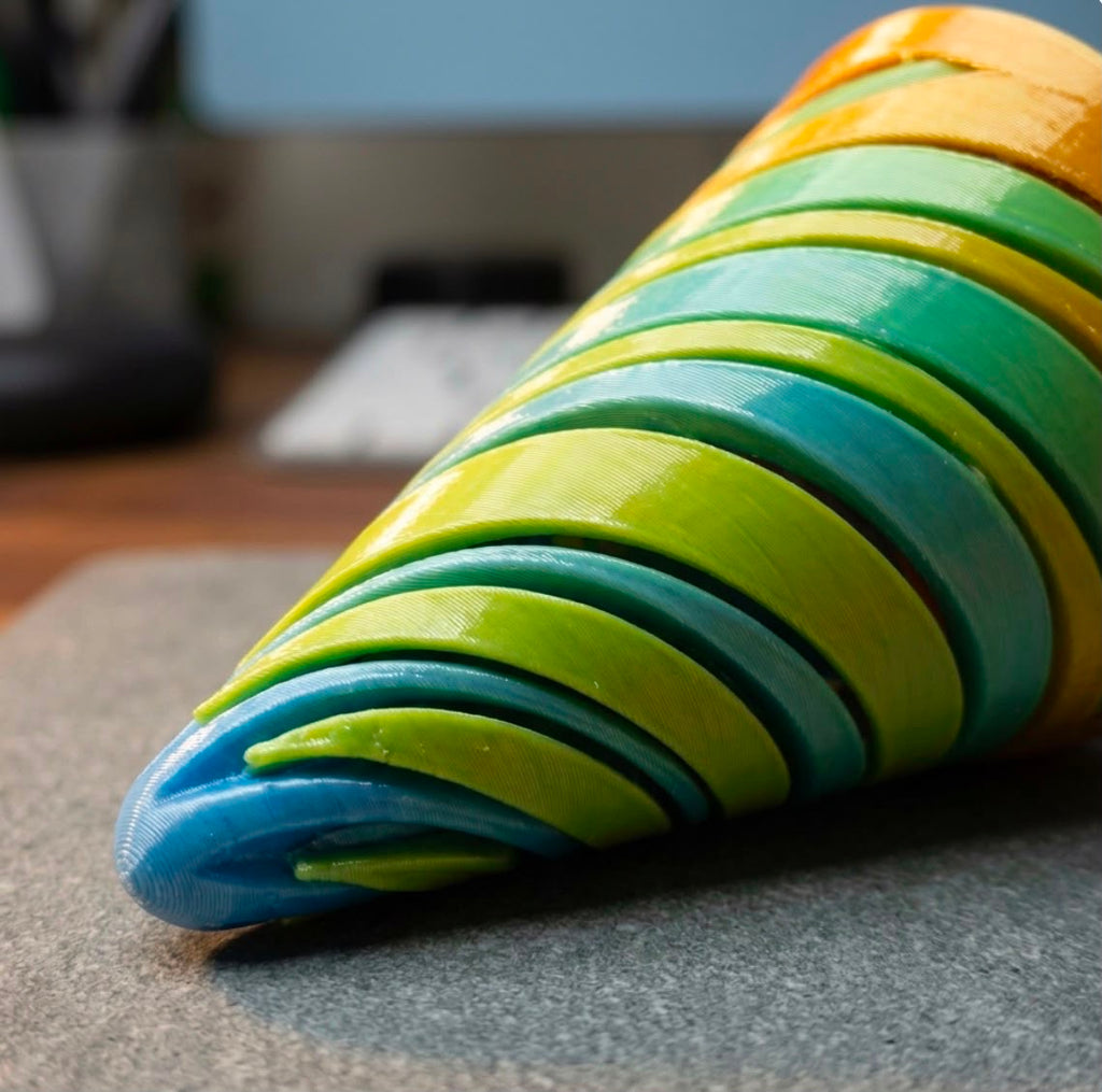 3D Printed Spiral Cone