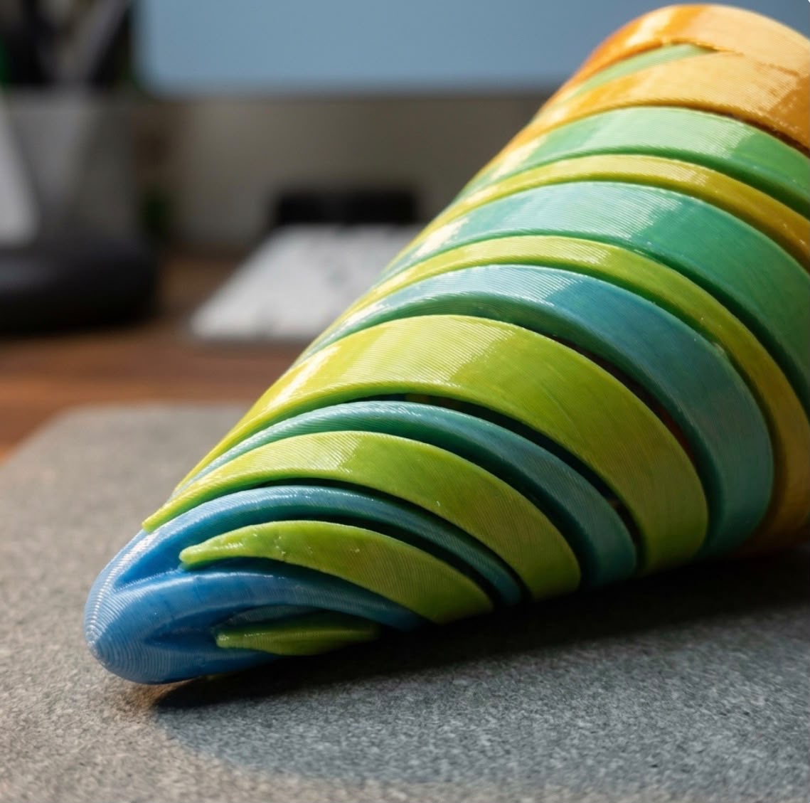 3D Printed Spiral Cone