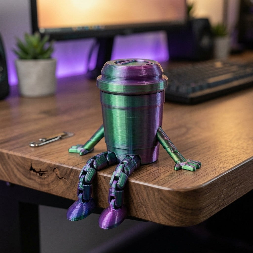 DriftPod 3D Desk Buddy Holder/Coffee Cup