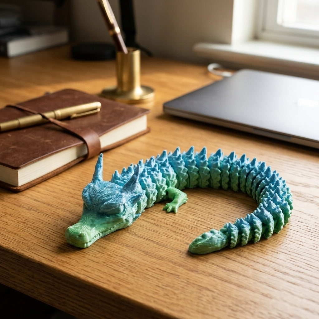 Prismatic Desk Dragon